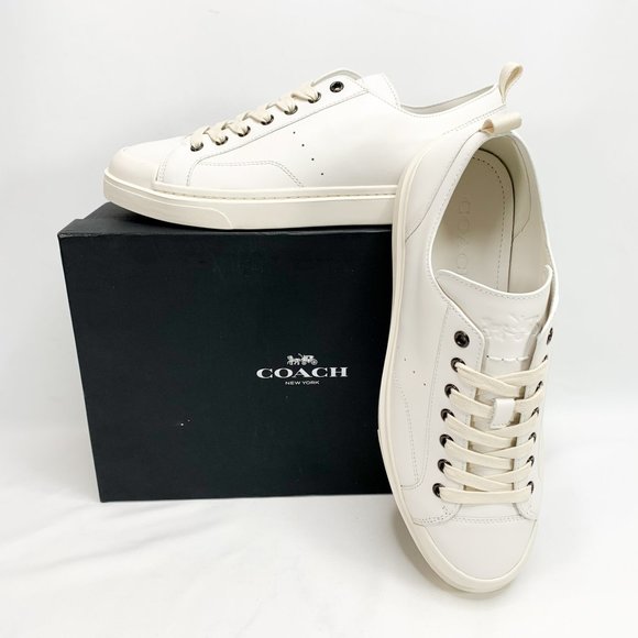 white sneakers coach